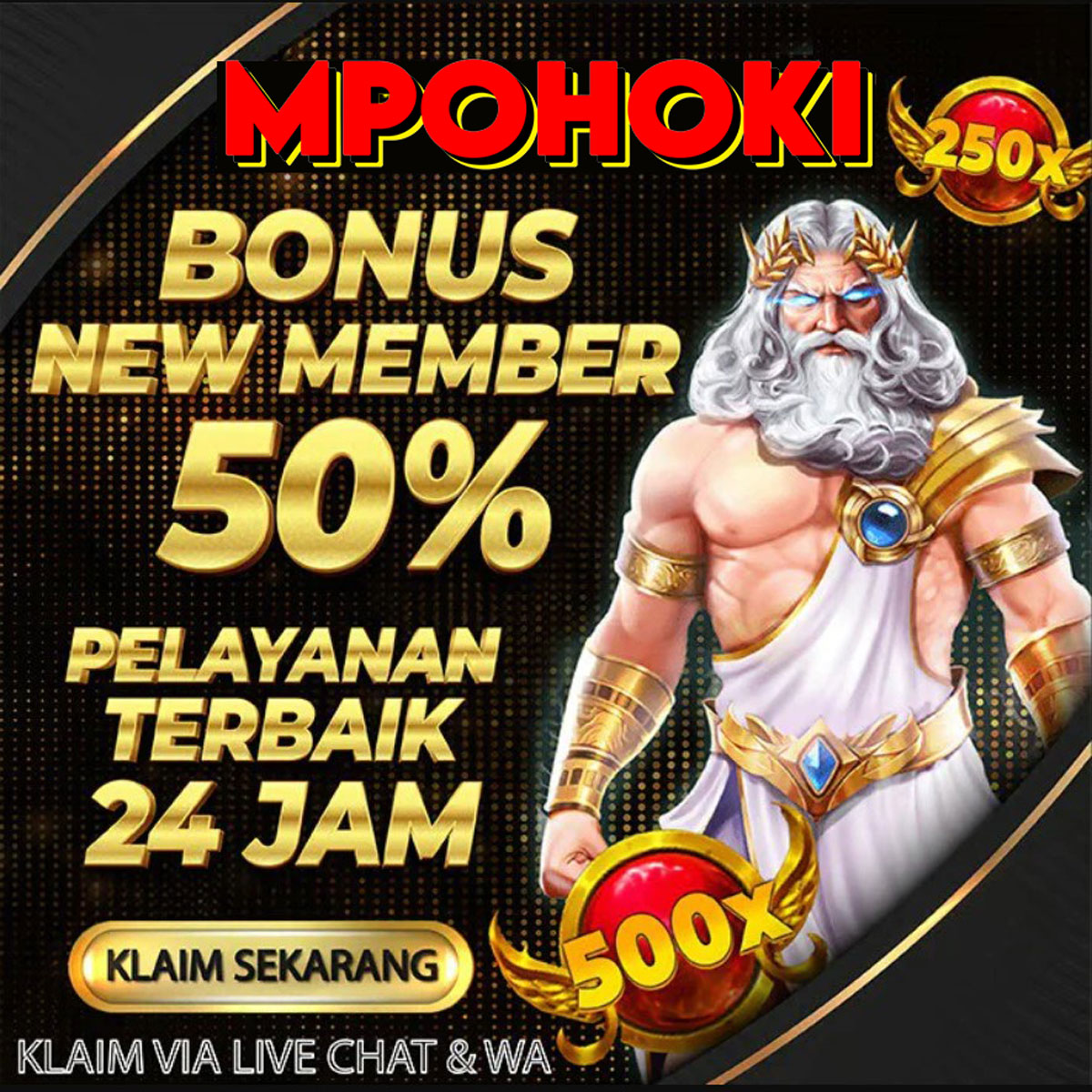 MPOHOKI bonus 50% pelayanan terbaik !